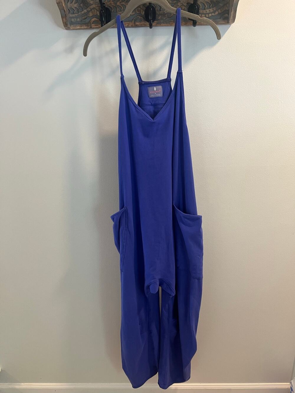 FP Movement Free People Blue Hot Shot Jumpsuit Size S